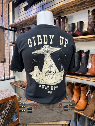 Ariat Men’s Cowboy Way Up T-Shirt (Black) 10079500