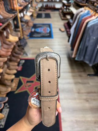 LS Dakota Men’s Concho Belt (Dark Brown)