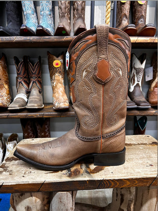 Wild West Snip Toe Rage Boot (Honey)- 2949951