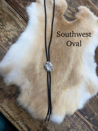 Western Style Bolo Ties (Silver) - 2222599