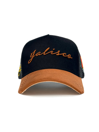FORTY FIVE HATS SIGNATURE ESTADOS CAP (Black and Rust)