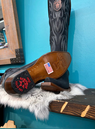 Los Altos Black Snip Toe (Desert)