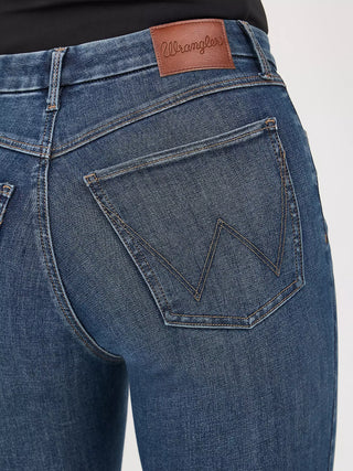 Wrangler Bespoke Women High Rise Flare Jeans -112371950