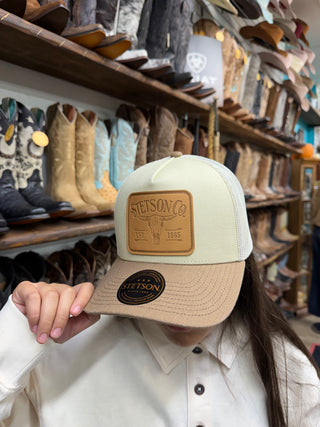 Stetson Leather Patch 1865 (Tan) SCLLSC-00551