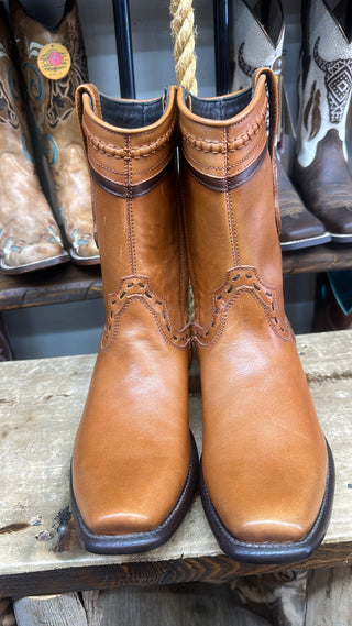 KING EXOTIC DUBAI TOE SHORT ZIPPER BOOT -766714