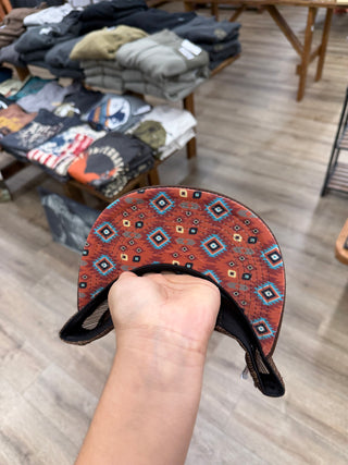 TexHorn Flat-Bill Western Cap (Texhorn Logo)