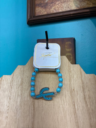 Women’s Turquoise Western Bracelet - BRC-5460