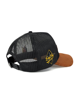 FORTY FIVE HATS SIGNATURE ESTADOS CAP (Black and Rust)
