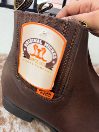 Original Michel Botin Charro Napa Suela Goma (Brown Graso)-5645407