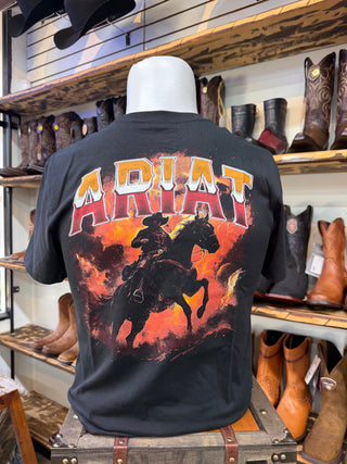 Ariat Men’s Country Rock SS T-Shirt (Black) 10079501