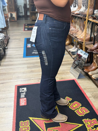 WOMEN'S WRANGLER BESPOKE HIGH RISE BOOTCUT JEAN(BLUE)-112384711