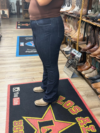 WOMEN'S WRANGLER BESPOKE HIGH RISE BOOTCUT JEAN(BLUE)-112384711