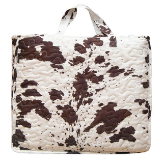 Wrangler Cowhide Quilt Set: Queen