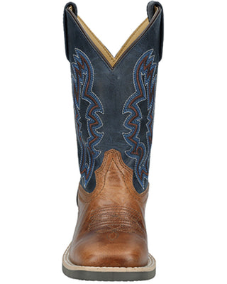 Smoky Mountain Little Boys Rustler Western Boots-Broad Square Toe