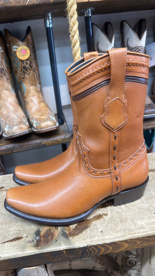 KING EXOTIC DUBAI TOE SHORT ZIPPER BOOT -766714