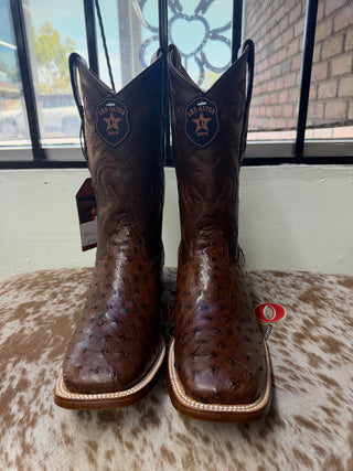 Los Altos Ostrich Wide Square Toe Boot(Kango)-8220360