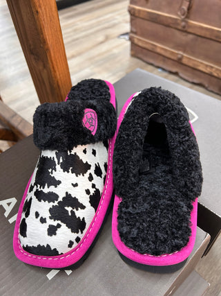 JACKIE SQUARE TOE SLIPPER (COWHIDE) AR2830-970