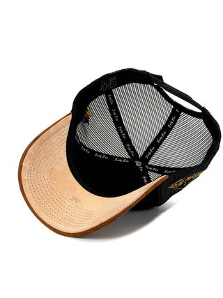 FORTY FIVE HATS SIGNATURE ESTADOS CAP (Black and Rust)
