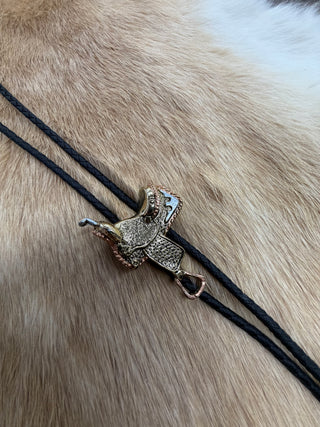 Western Style Bolo Ties (Gold/Copper) - 2221999
