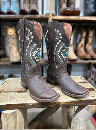 Tanner Mark Women's Albuquerque Boot TML205192 - Crackle Brown