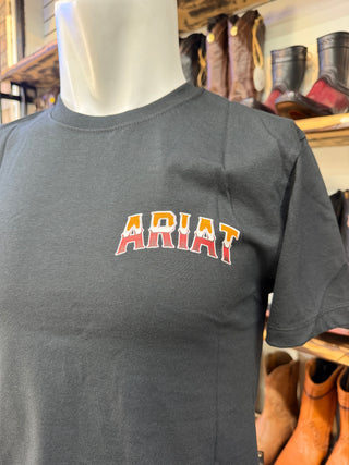 Ariat Men’s Country Rock SS T-Shirt (Black) 10079501