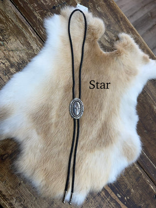 Western Style Bolo Ties (Silver) - 2222599