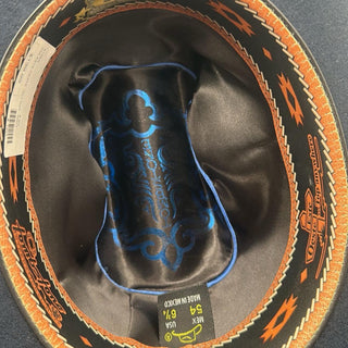 Tombstone 20X Este Oeste Navy Felt Hat