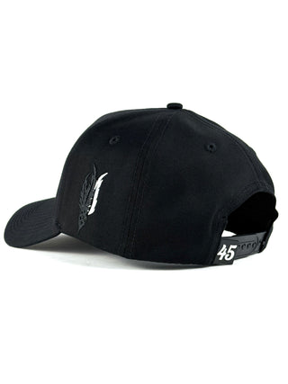 FORTY FIVE HATS SIGNATURE ESTADOS CAP (ALL BLACK)