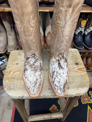 Tanner Mark Women’s Tall Cowhide Boot (Brown) TML205679
