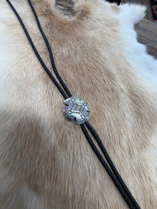 Western Style Bolo Ties (Silver) - 2222599