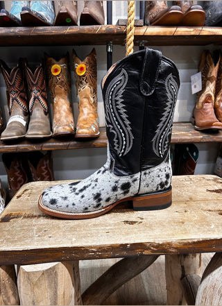 TANNER MARK COWHIDE Youth Square Toe-TMY205323
