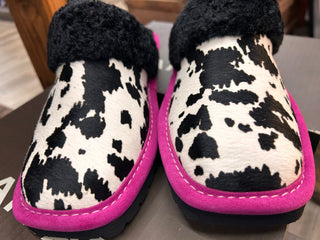 JACKIE SQUARE TOE SLIPPER (COWHIDE) AR2830-970