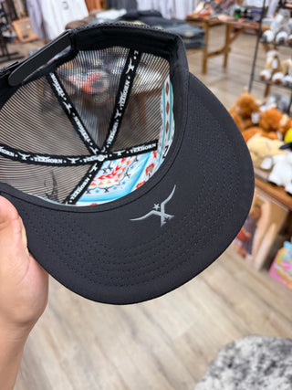 TexHorn Flat-Bill Western Cap (Texhorn Logo)
