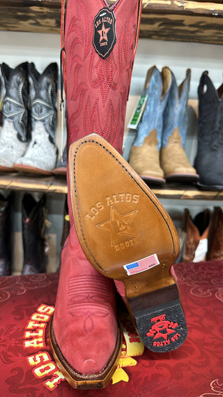 Los Altos Red Snip Toe Boot (Desert)