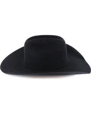 Rodeo King 7X Low Rodeo Felt Hat – Black