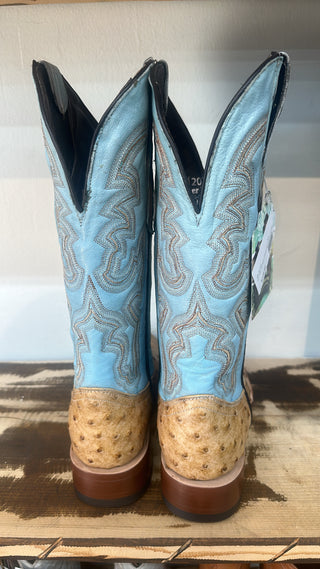 Tanner Mark Women's Orix Ostrich Square Toe Boots