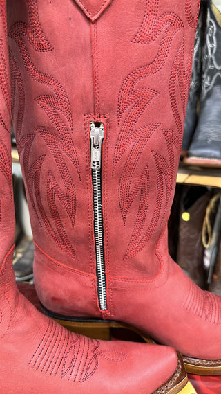 Los Altos Red Snip Toe Boot (Desert)