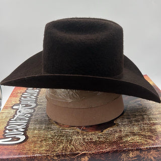 Cuernos Chuecos 30X Grizzly Felt Hat Cafe