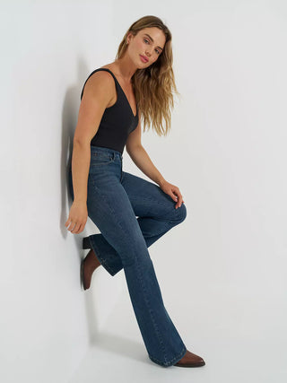 Wrangler Bespoke Women High Rise Flare Jeans -112371950