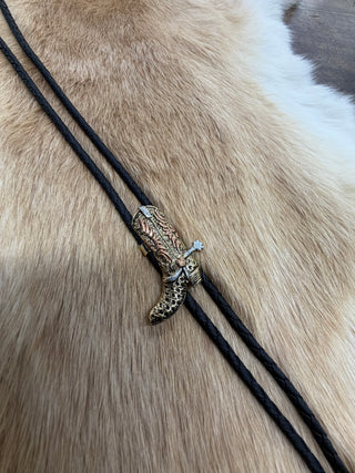Western Style Bolo Ties (Gold/Copper) - 2221999