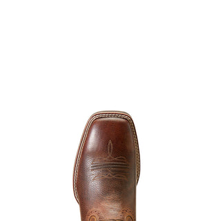 Ariat Sport Wide Square Toe Cowboy Boot (Dark Tan)