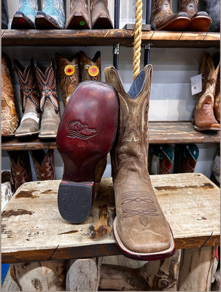 71VMF22841 MEN’S SQ TOE BOOT CRAZY (PAPAYA)