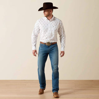 Ariat Men Bull PBR LS Button Up Shirt