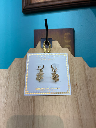 Women’s Holiday Earrings (Gold) GE-119916