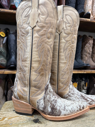 Tanner Mark Women’s Tall Cowhide Boot (Brown) TML205679