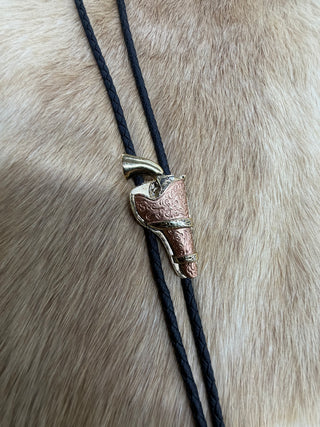 Western Style Bolo Ties (Gold/Copper) - 2221999