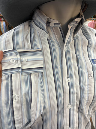 Panhandle Slim LS 1PKT Button Up (Sky Blue) RMB2S08925