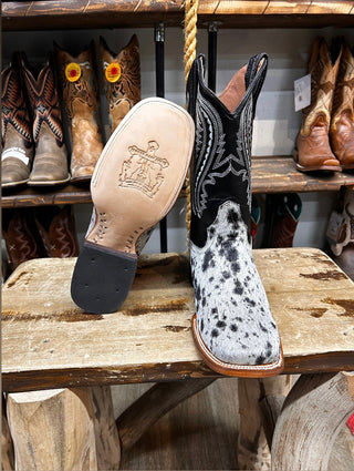 TANNER MARK COWHIDE Youth Square Toe-TMY205323