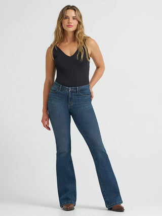 Wrangler Bespoke Women High Rise Flare Jeans -112371950
