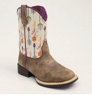 Twister Hannah Toddler Western Boot (Brown)4413402